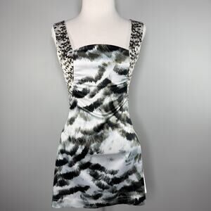 Roberto Cavalli Just Cavalli Bodycon Mini Dress Made in Italy EU 40 US Small